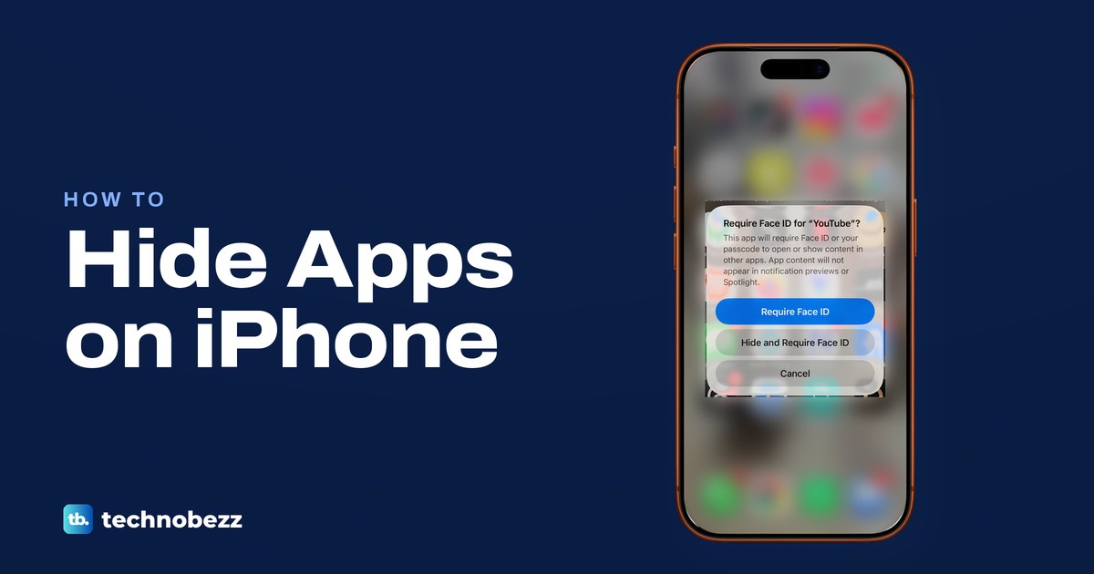 How to Hide Apps on iPhone and Lock Them With Face ID
