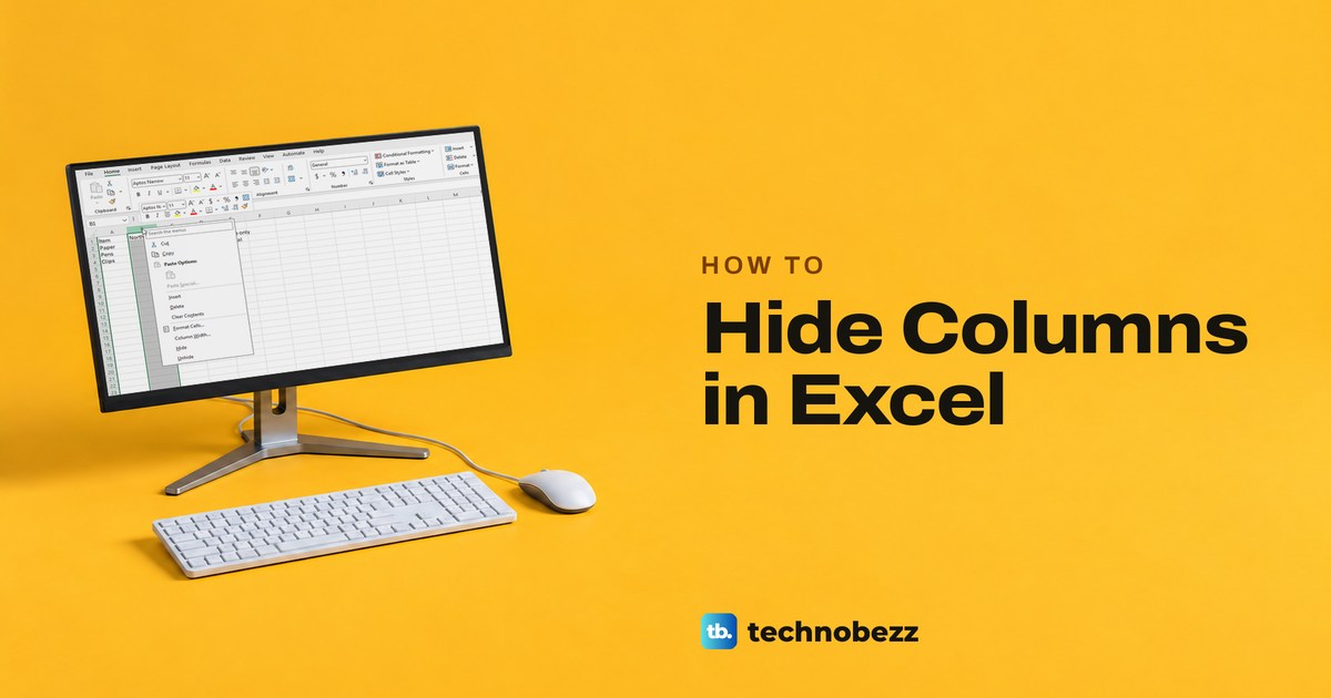 How to Hide Columns in Excel Without Losing Data