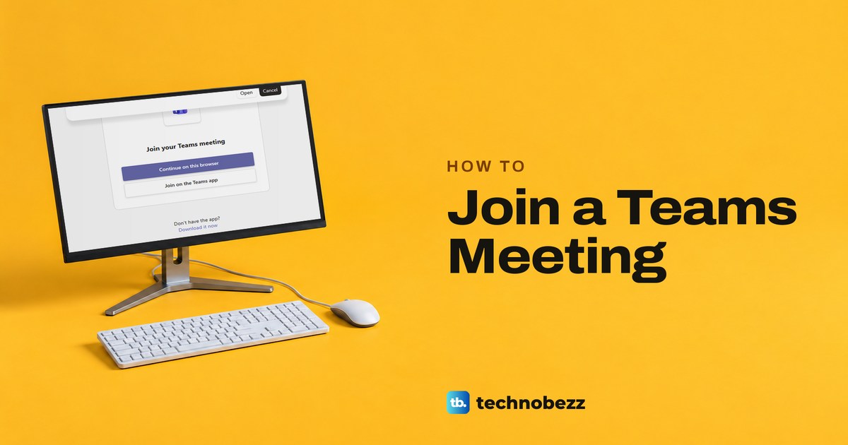 How to Join a Teams Meeting by Link or ID