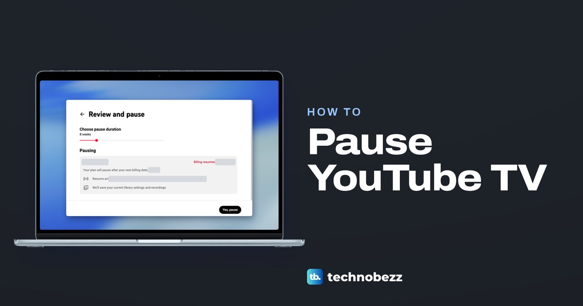 How to Pause YouTube TV and Resume It Later