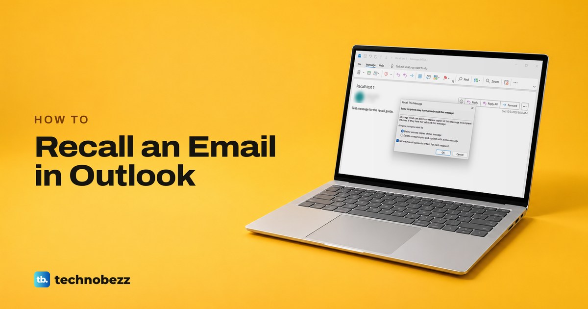 How to Recall an Email in Outlook (or Unsend It)
