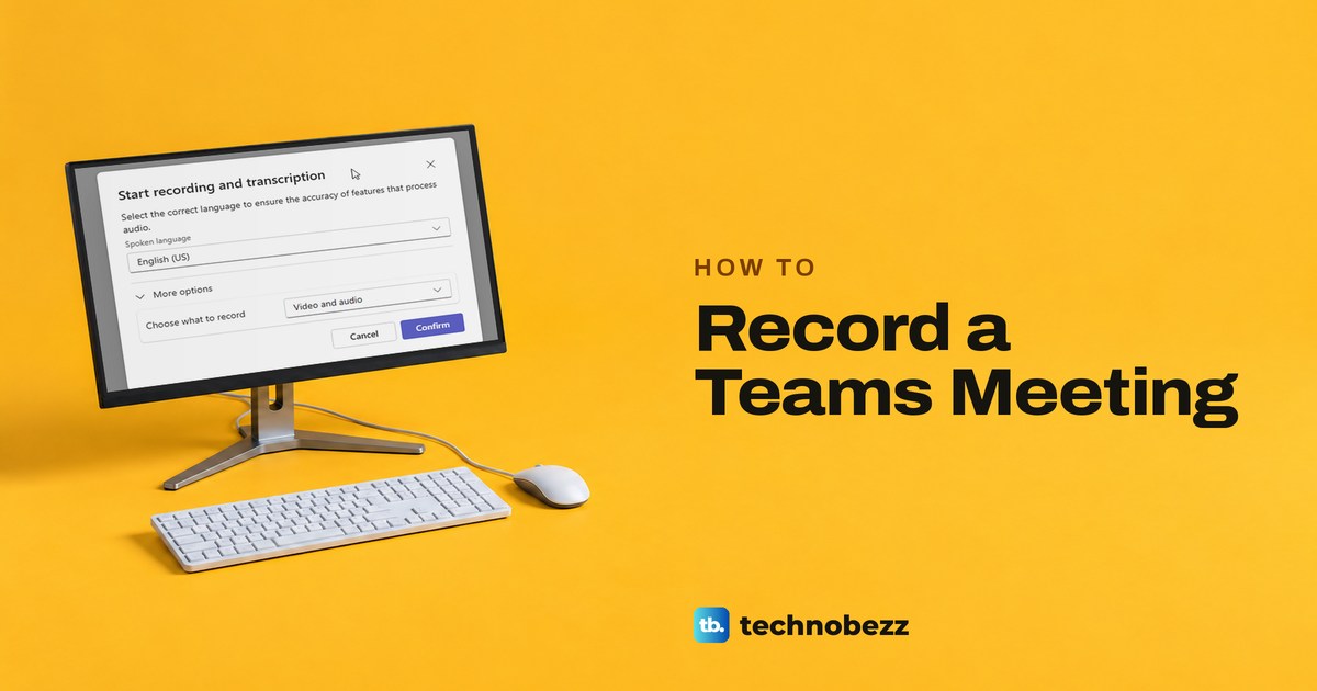 How to Record a Teams Meeting and Find the Video