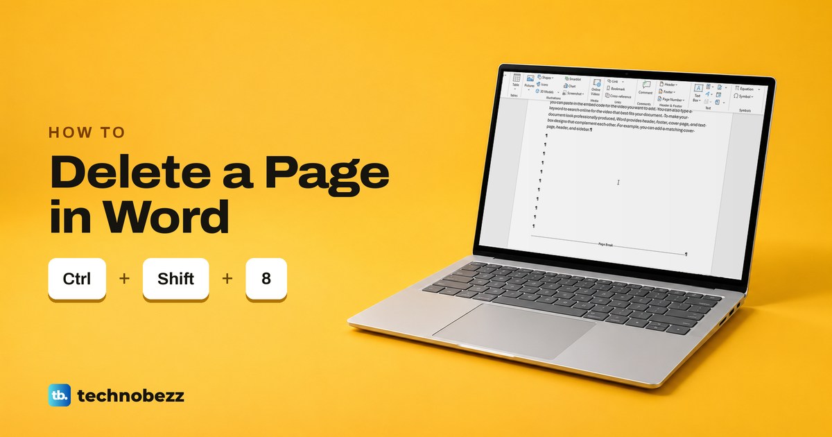How to Delete a Page in Word, Including Blank Pages