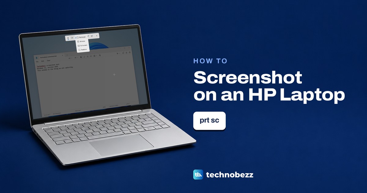 How to Screenshot on an HP Laptop (Find the Right Key)