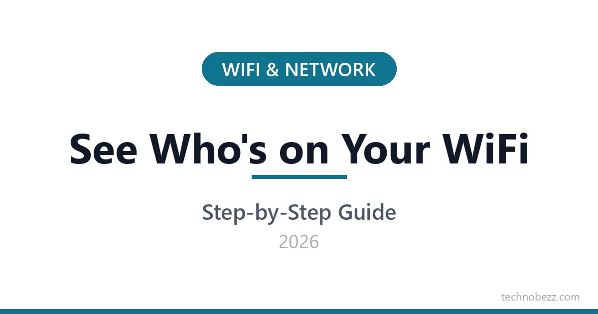 How to See Who Is Connected to Your WiFi and Kick Them Off (2026 ...
