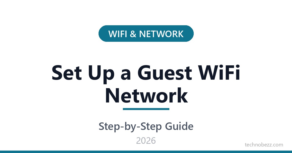Curated visual reference: Visual Reference: How To Set Up A Guest WiFi Network On Your