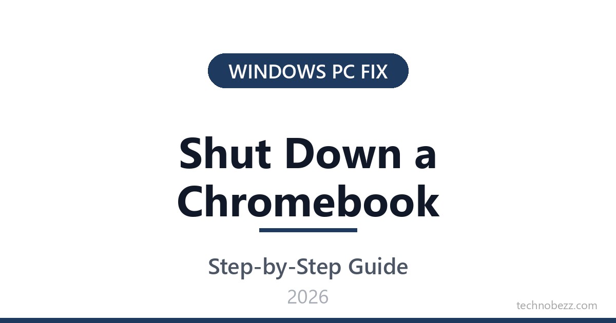 Internet Shutdown How to Shut Down a Chromebook | Technobezz