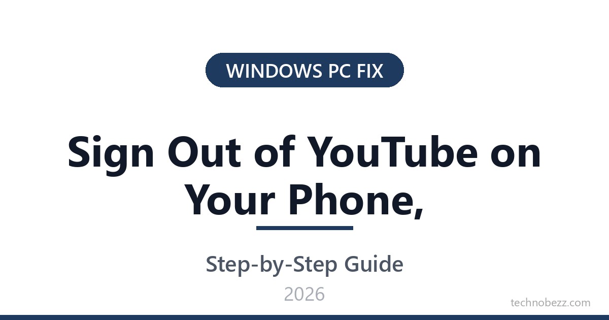 Computer Stuf How to Sign Out of YouTube on Your Phone, Computer, or TV | Technobezz