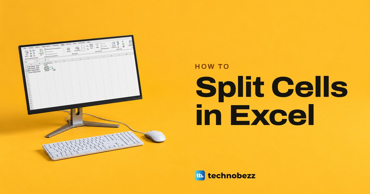 How to Split Cells in Excel and Separate Names