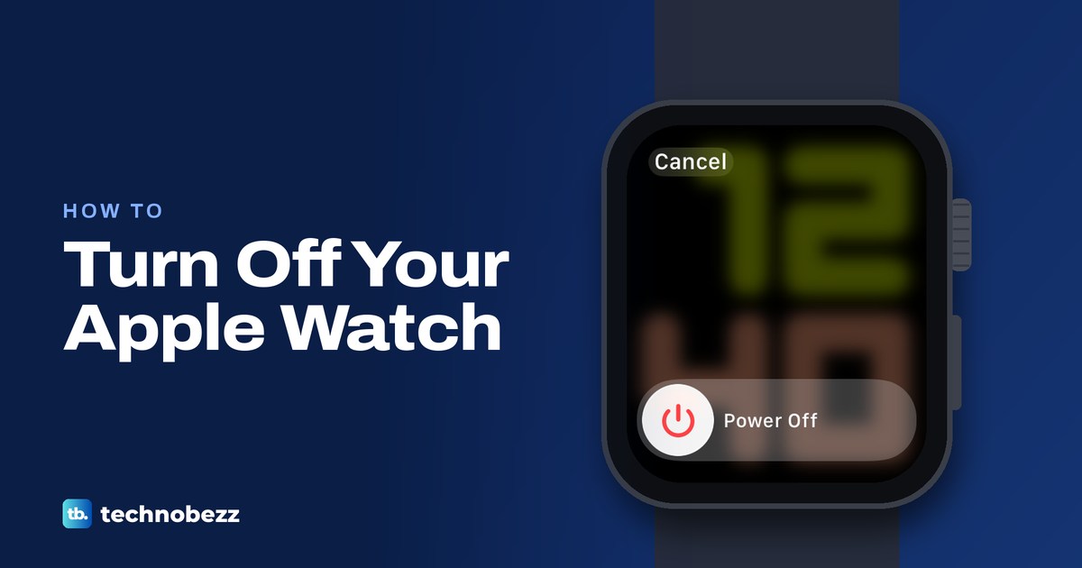 How to Turn Off Apple Watch and Turn It Back On