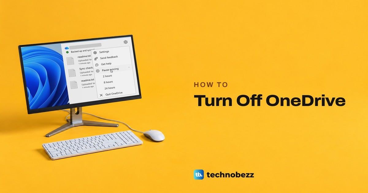 How to Turn Off OneDrive Without Losing Your Files