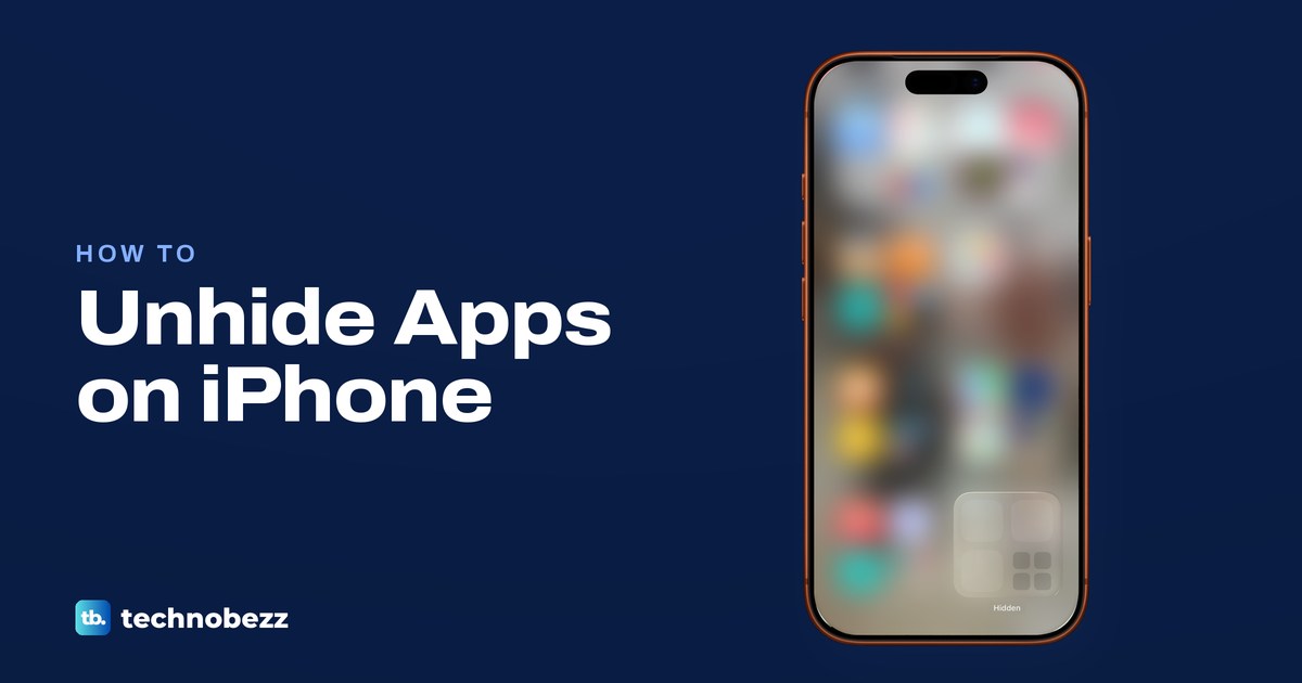 How to Unhide Apps on iPhone and Find Hidden Apps