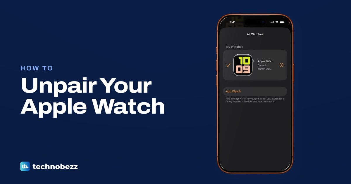 How to Unpair Apple Watch From iPhone (or Without It)