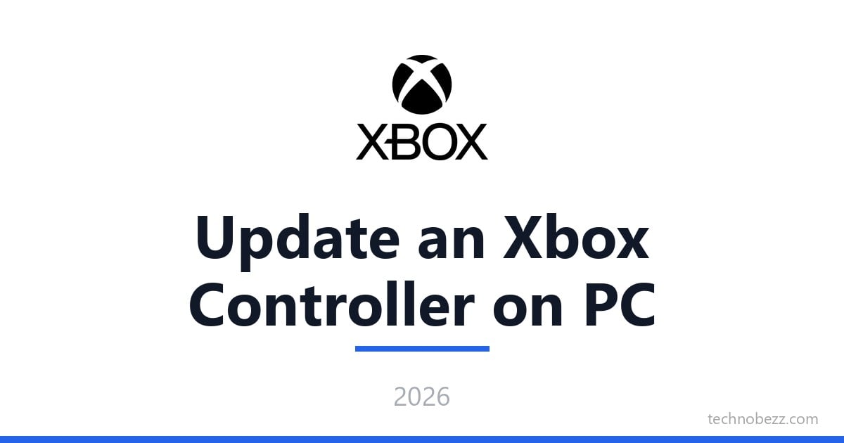 How to Update an Xbox Controller on PC | Technobezz