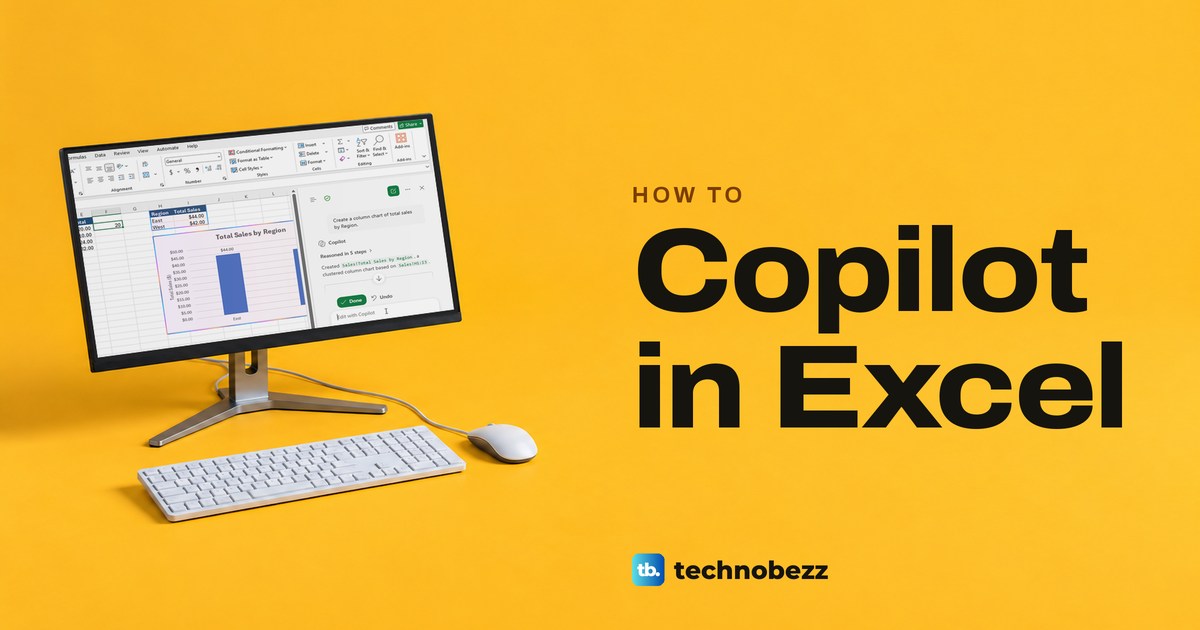 How to Use Copilot in Excel for Formulas and Charts