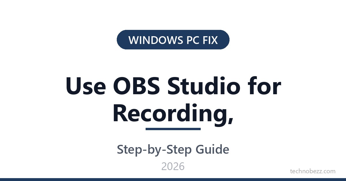 How To Use OBS Studio For Recording Streaming And Video Calls 