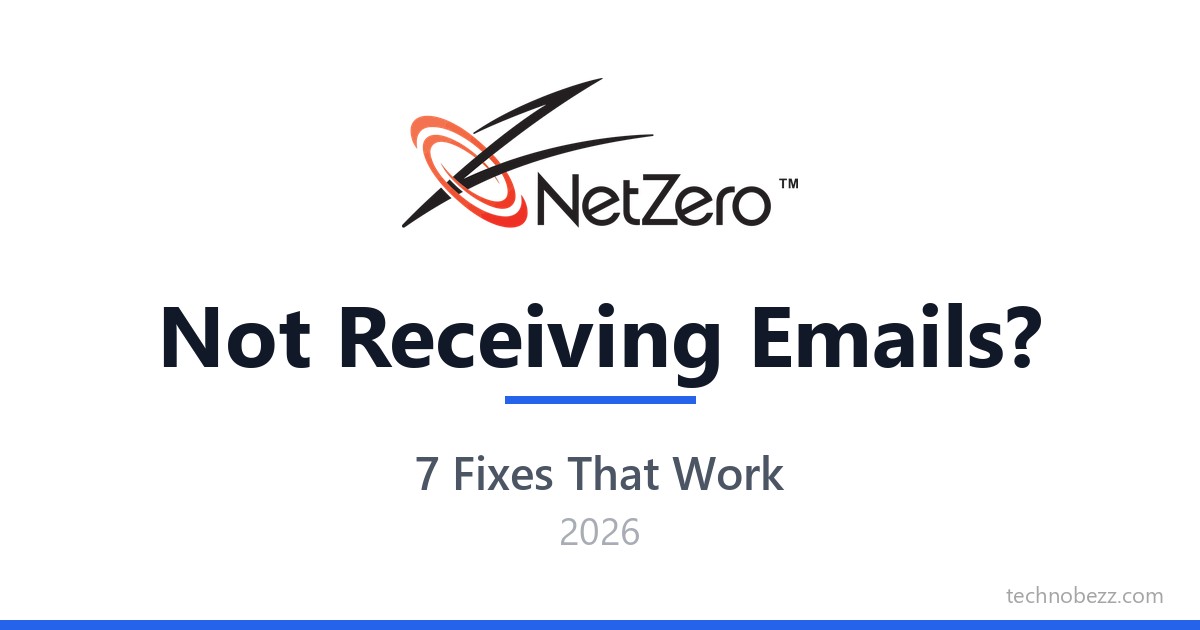 Netzero Browser NetZero Email Not Receiving Messages? How to Fix It | Technobezz