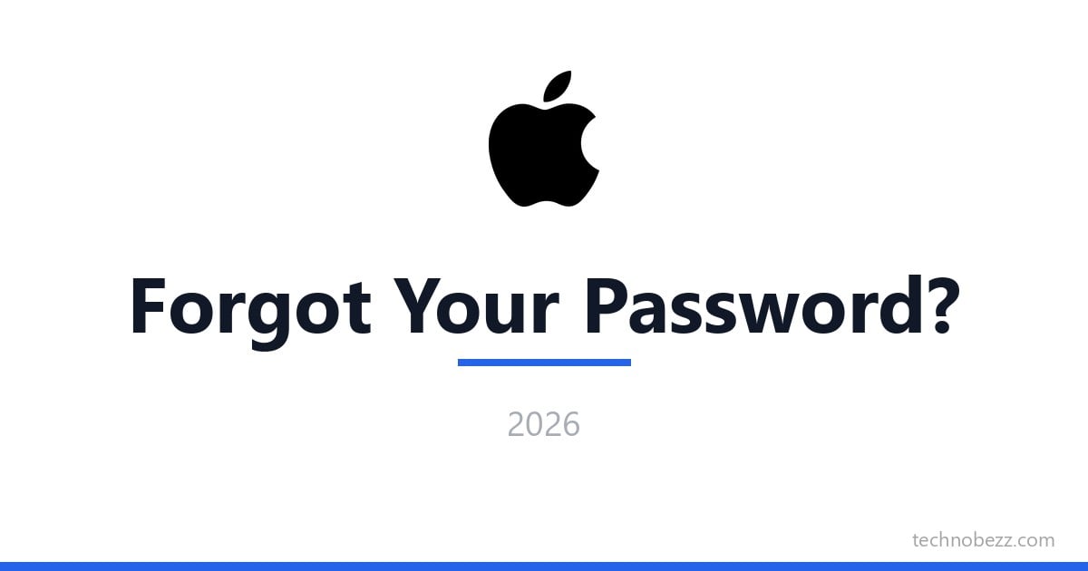 How to Recover Your Apple ID When You Forgot the Password | Technobezz