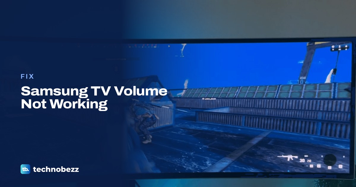 Samsung TV Volume Not Working? How to Fix It