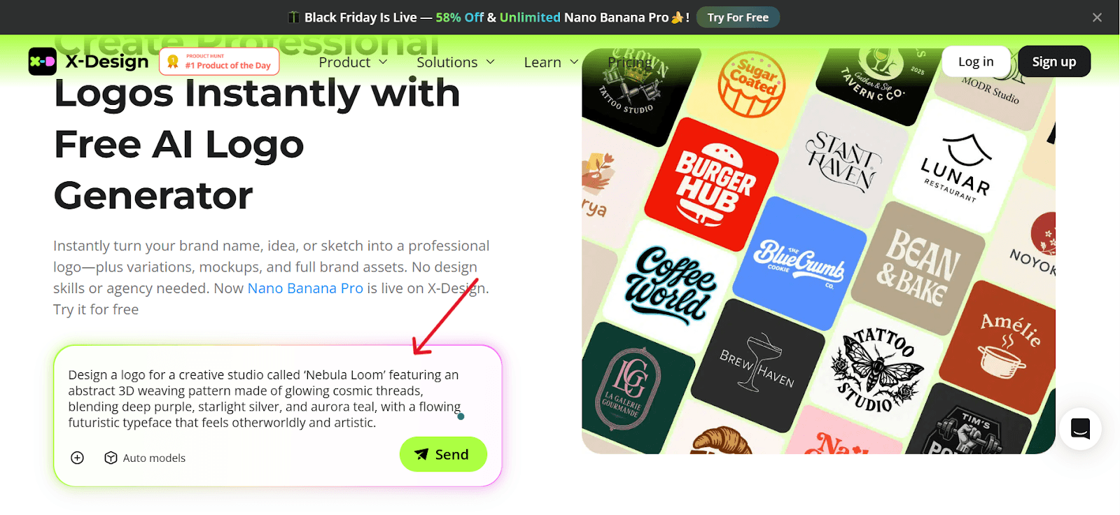 X-Design - Create Logos Instantly with X-Design free AI Logo Generator
