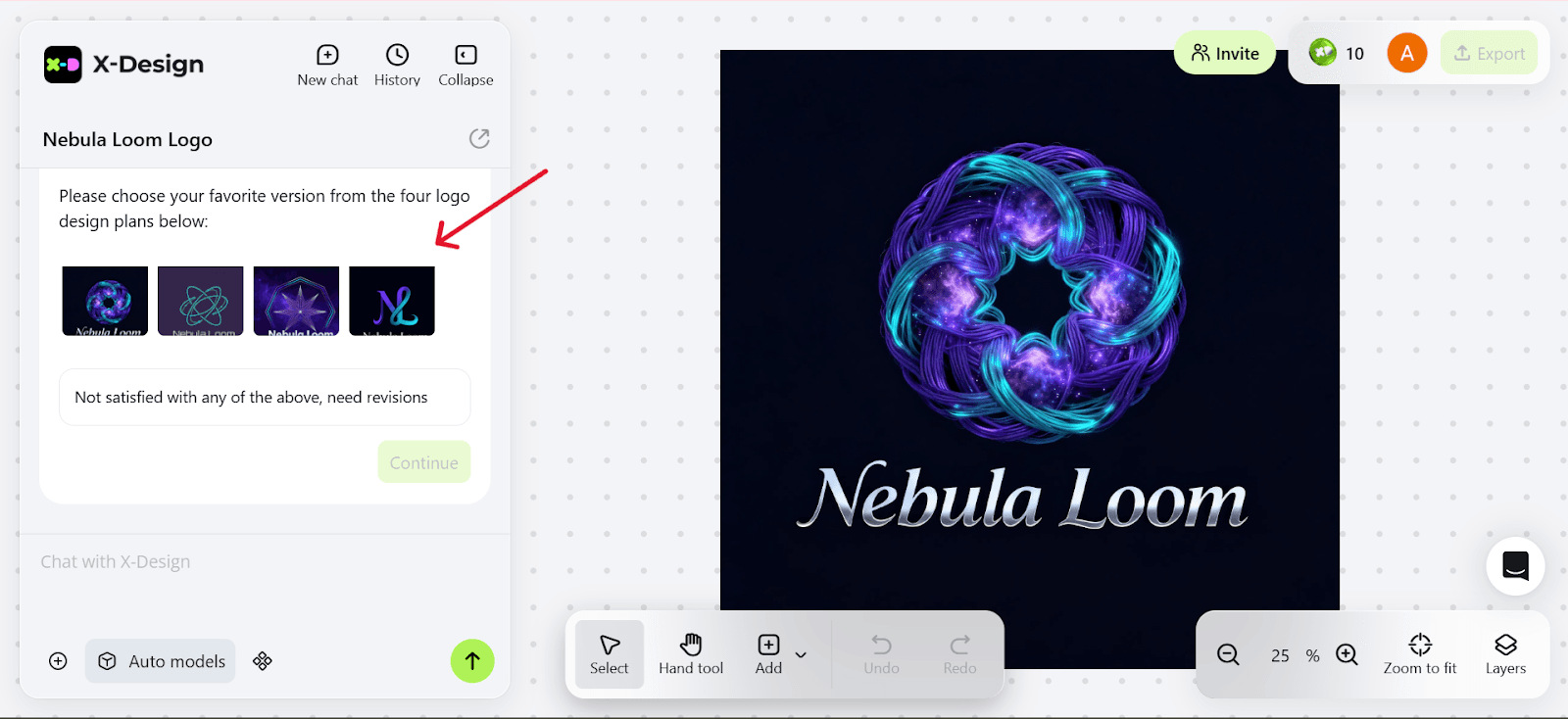 Choose from the Available Styles