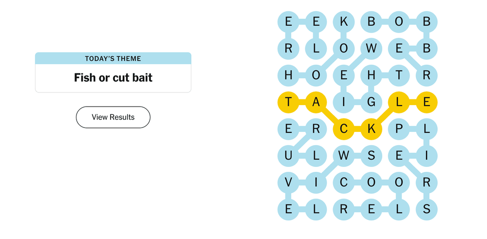 NYT Strands Puzzle #788: 'Wet Blankets' Theme Stumps Players — image 3