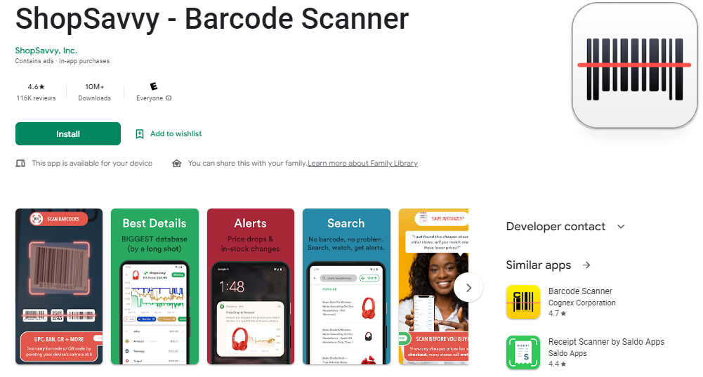 Best Barcode Scanner Apps For Smartphones