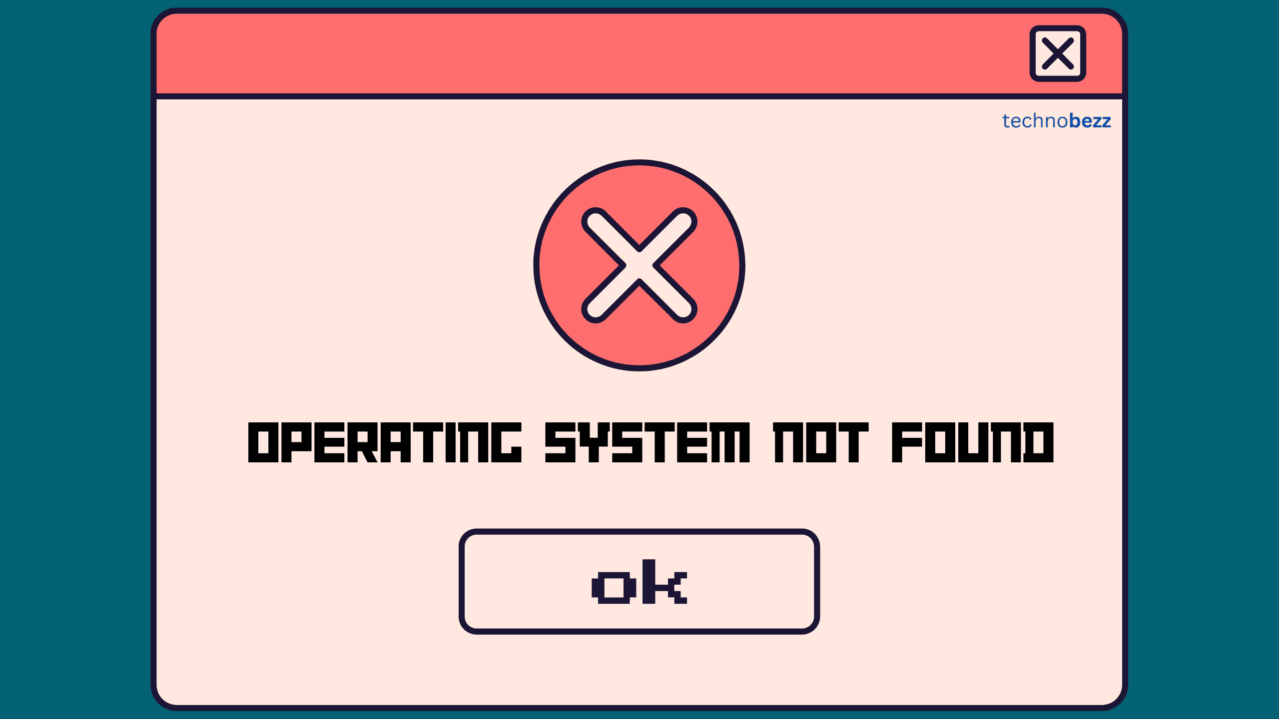 Operating System Not Found