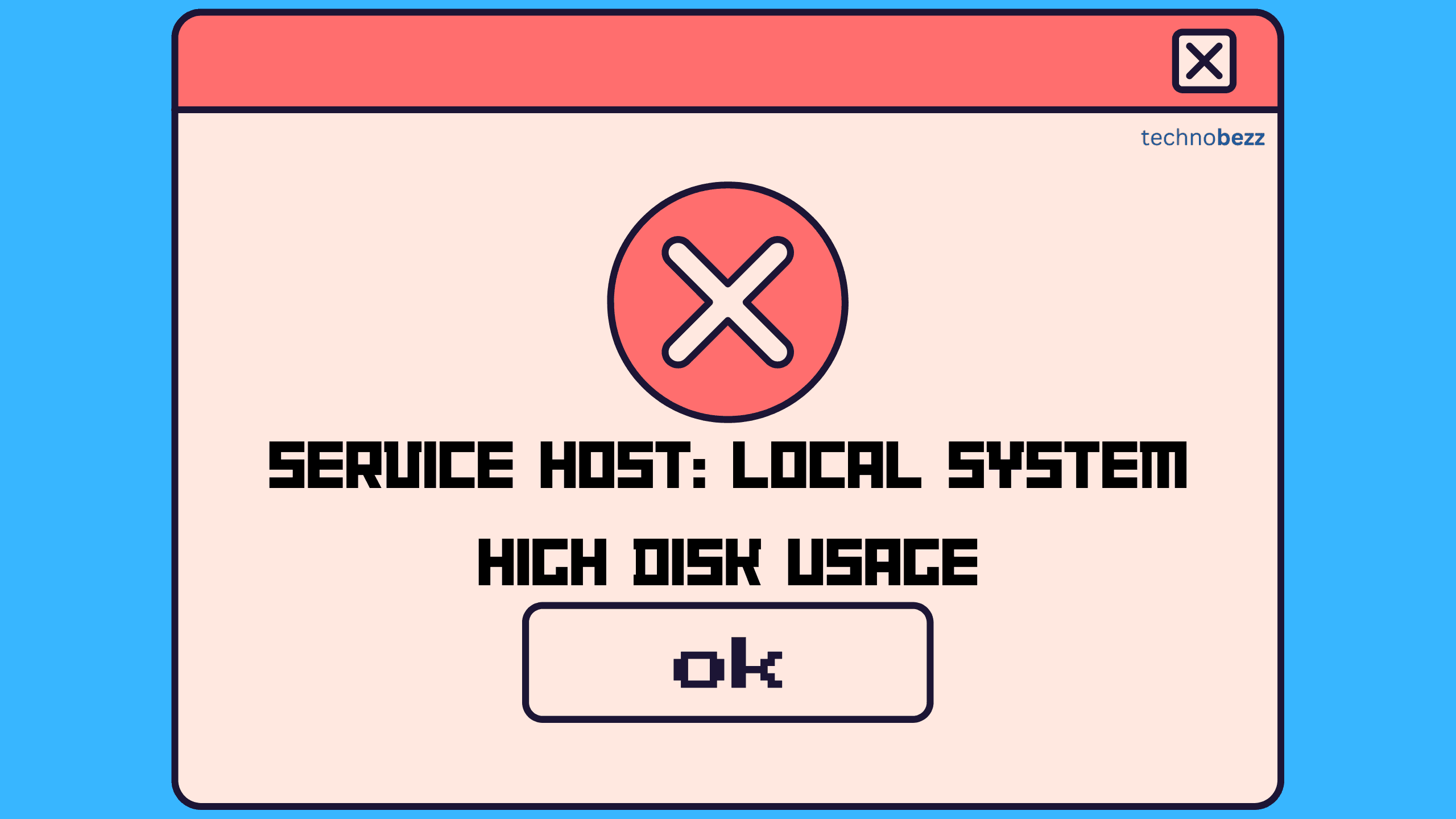 Service Host: Local System High Disk Usage