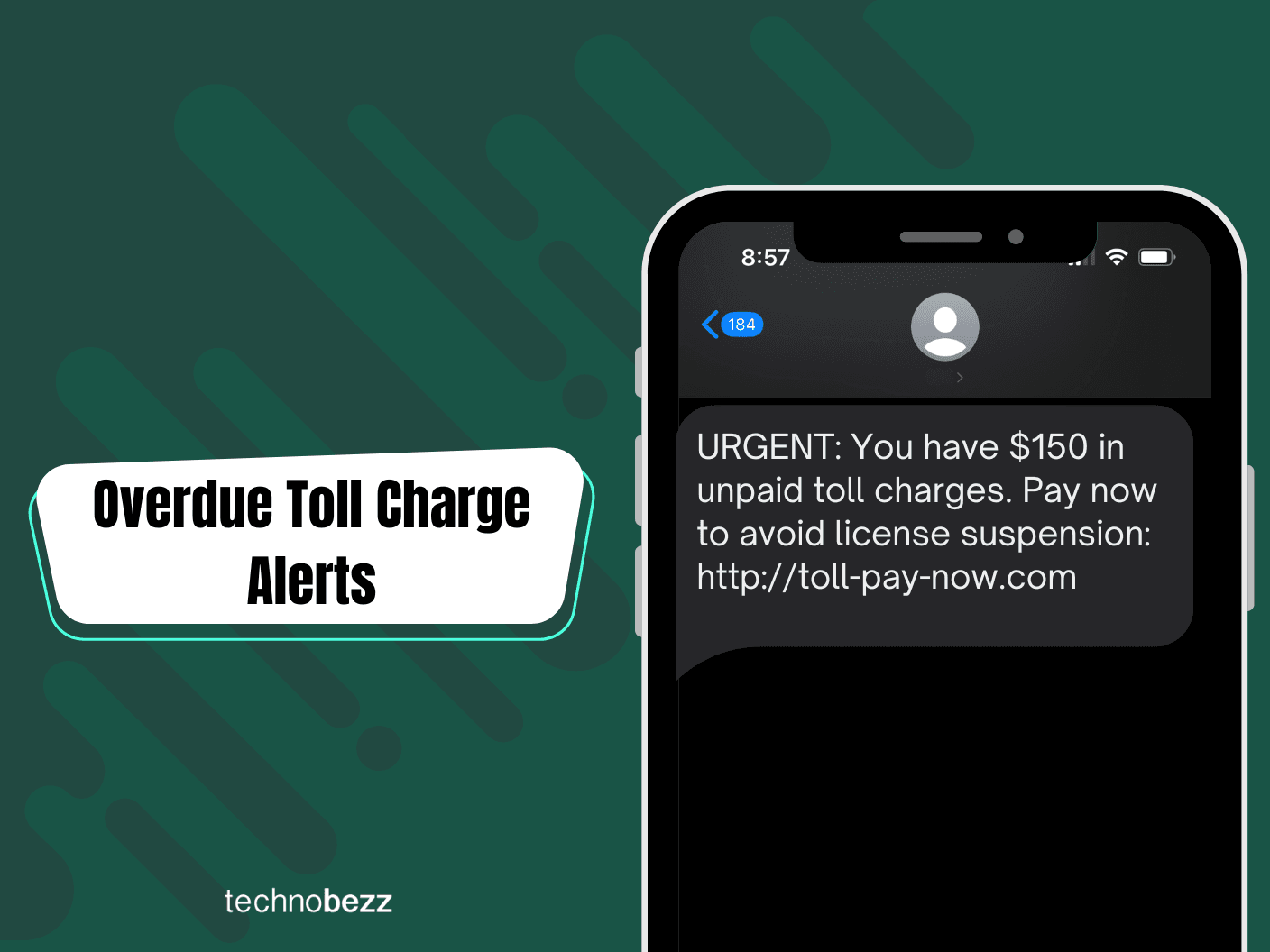 Overdue Toll Charge Alerts