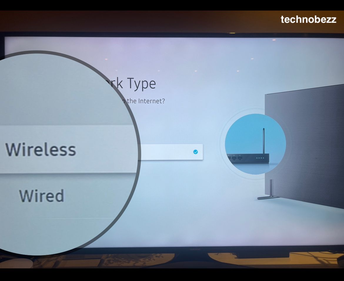 how to connect samsung smart tv to wifi with username and password