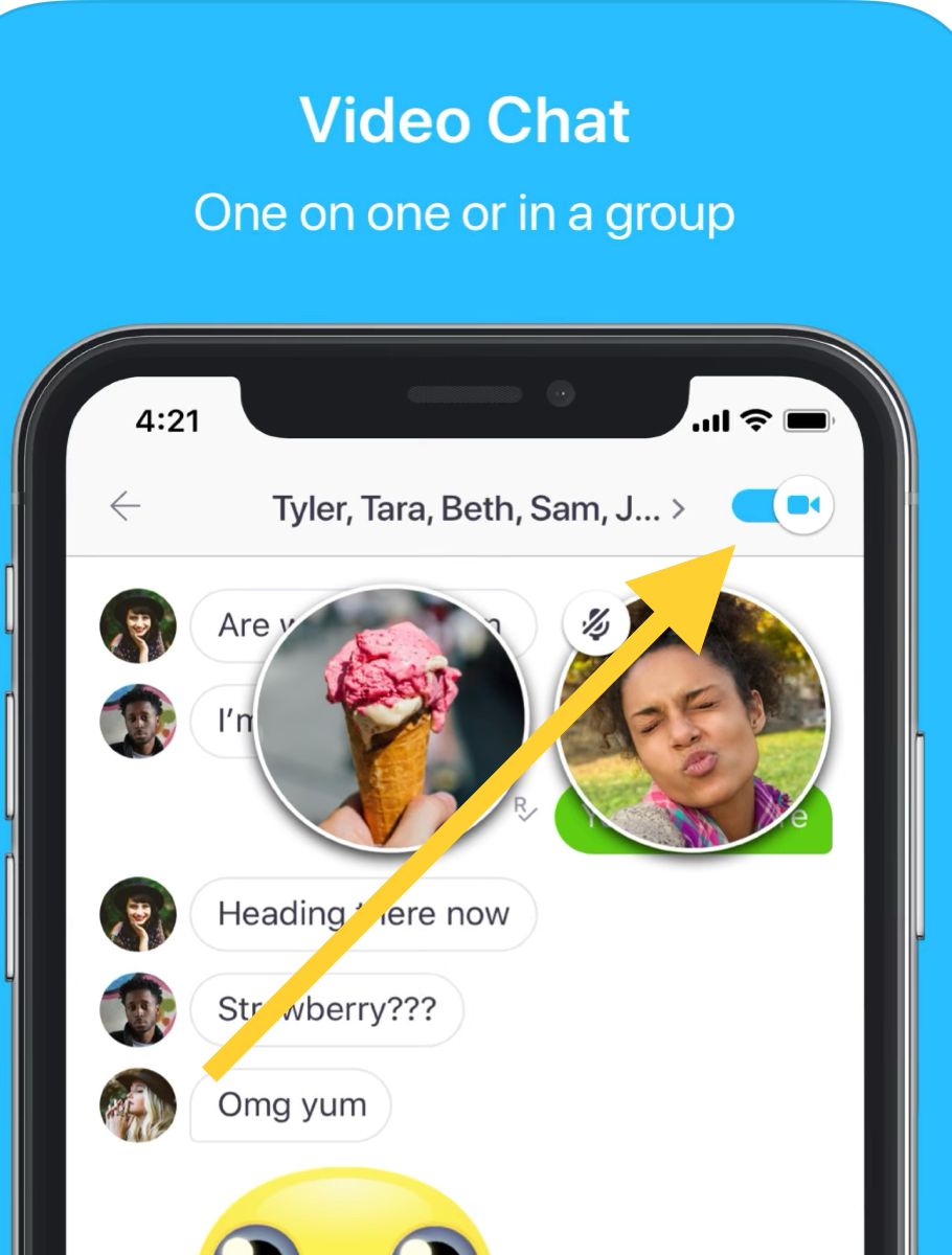 video chat on kik app