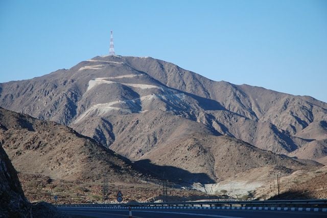 UAE-Oman Mountain Border