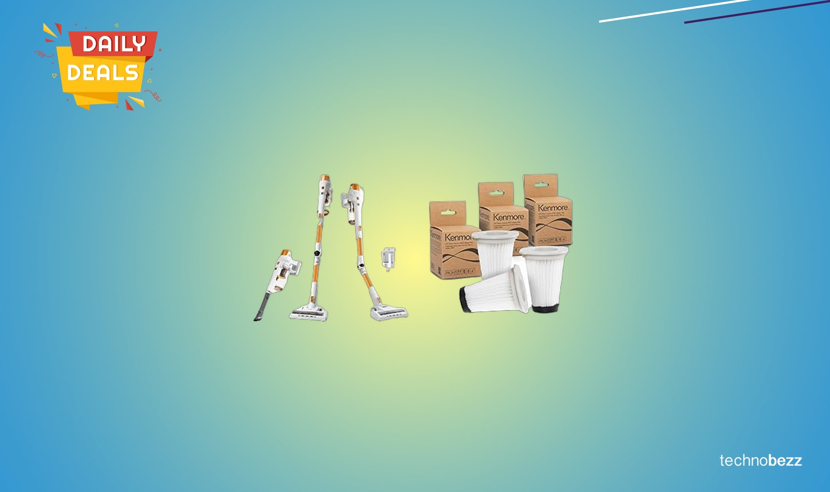 Kenmore DS4030 Cordless Stick Vacuum drops to $99.82 on Amazon