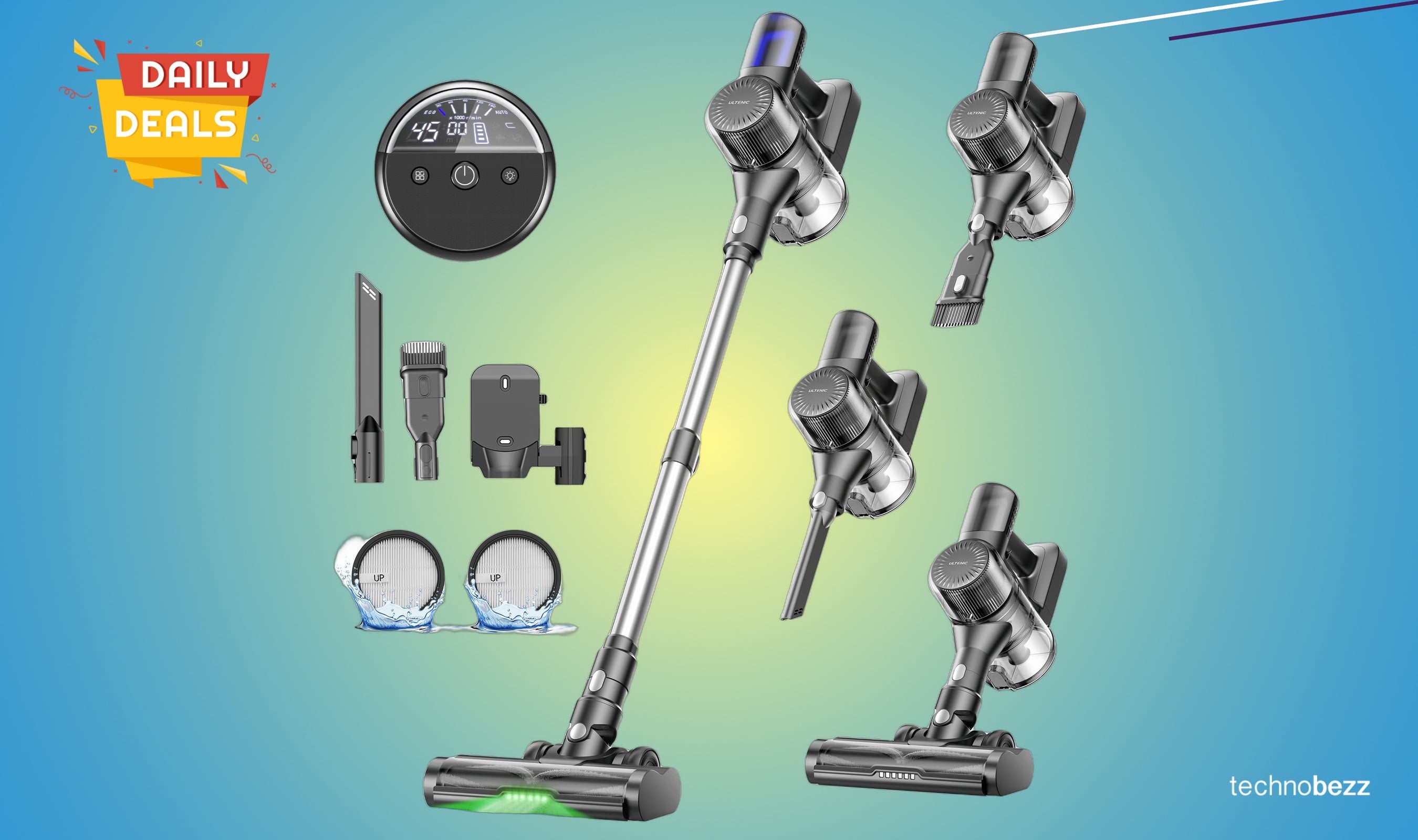 Ultenic Cordless Vacuum Cleaner hits new low price of $119.99