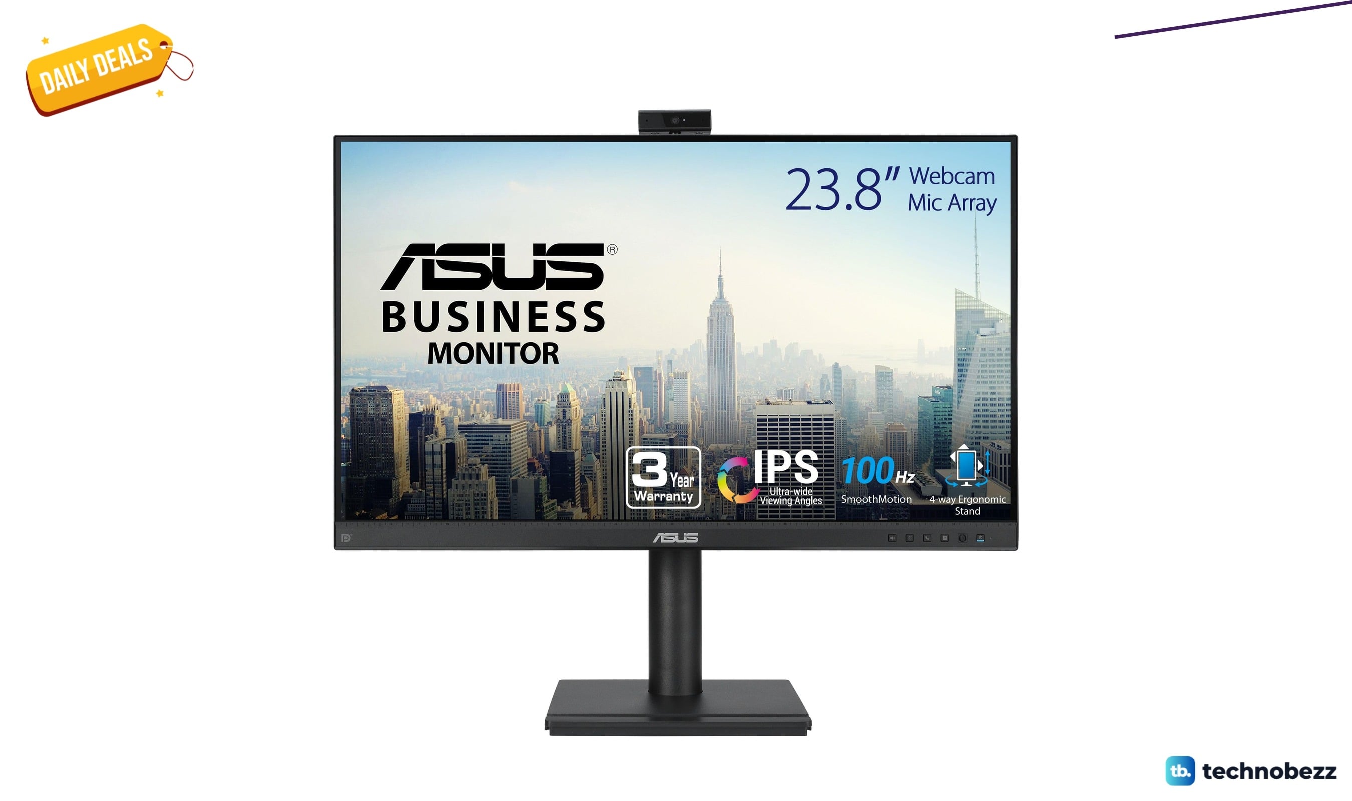 ASUS BE249QFK 24 1080P FHD Computer Monitor drops to $169