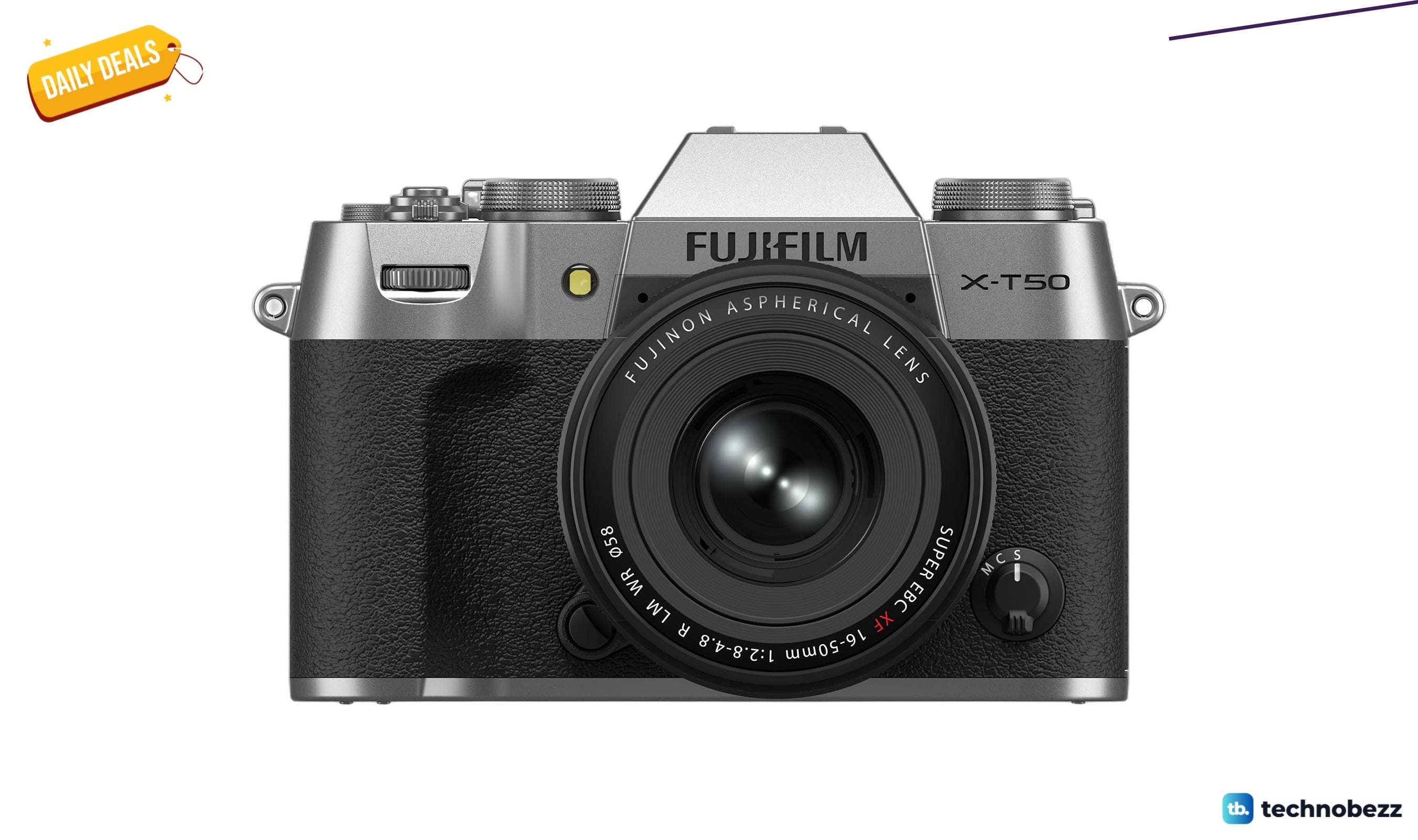 FUJIFILM X-T50 with kit lens drops to $1599 for a $400 savings