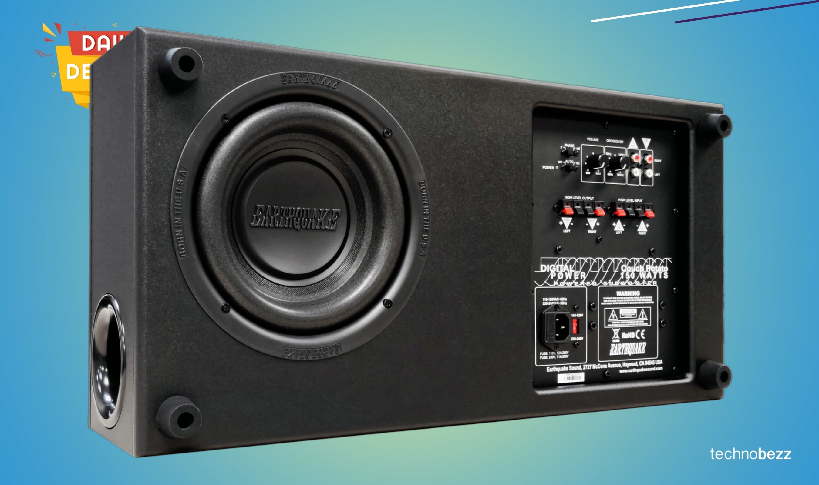 Earthquake Sound CP-8 v2 Couch Potato hits new low at $303.60