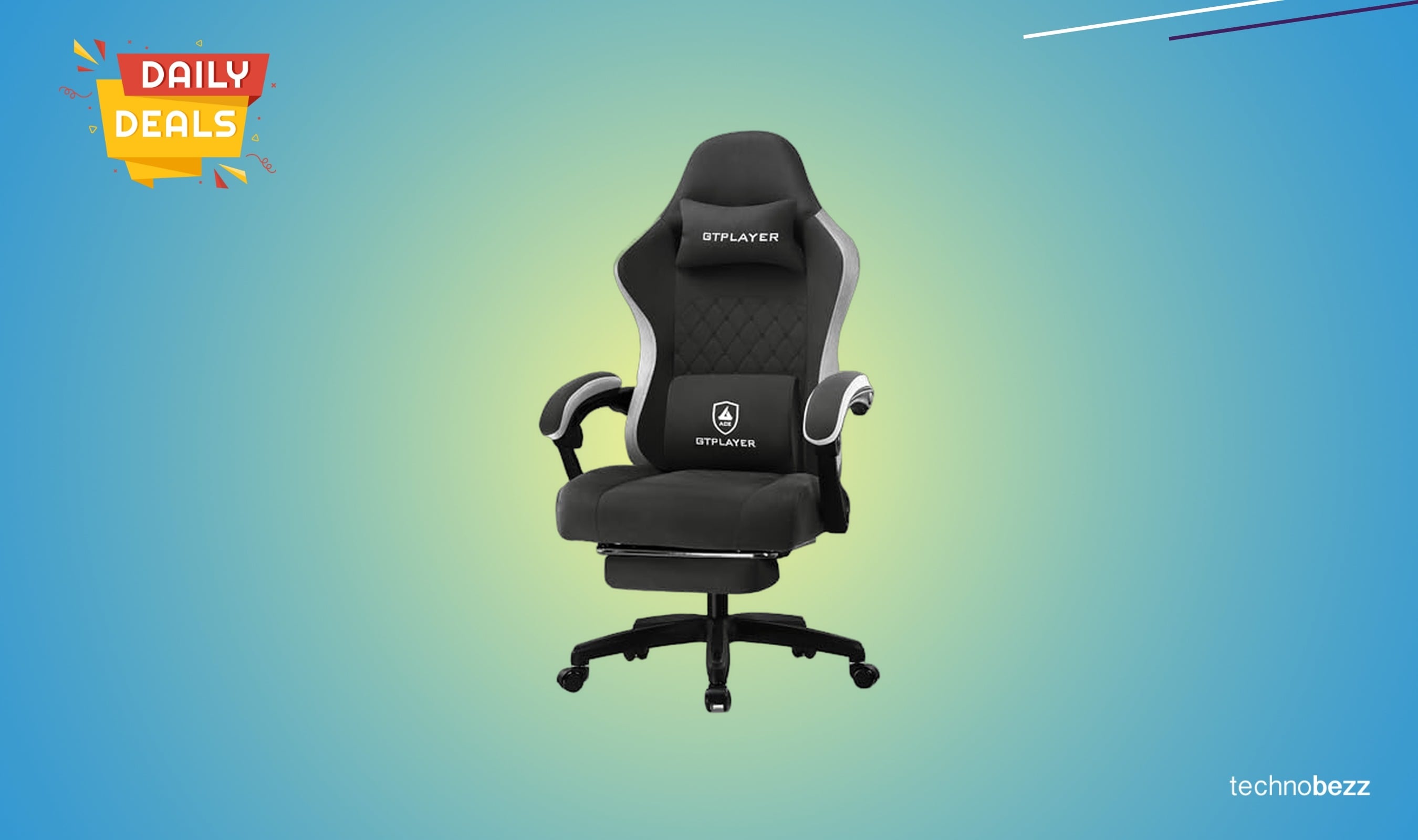 GTPLAYER Gaming Chair drops to $126.99 on Amazon