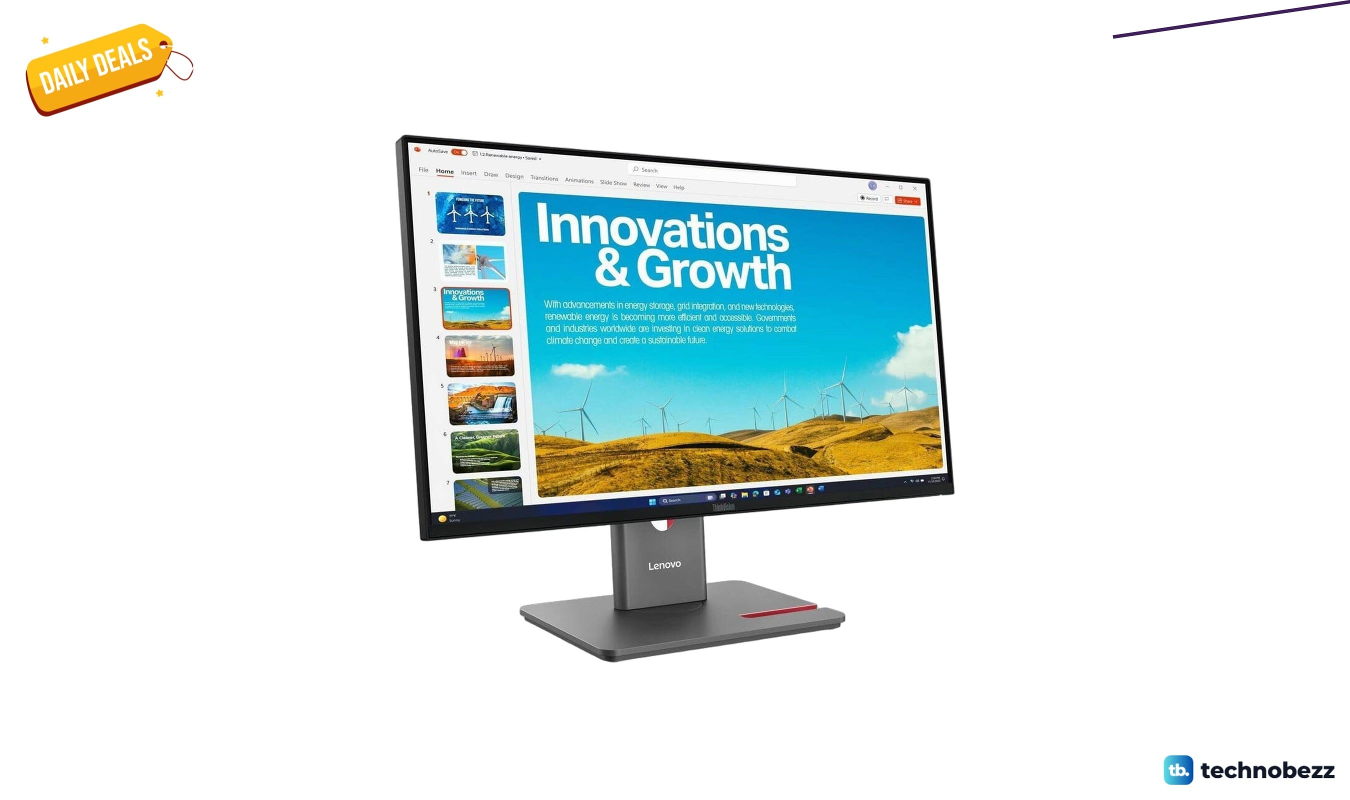 Lenovo ThinkVision P24QD-40 monitor with webcam drops to $318 on Amazon