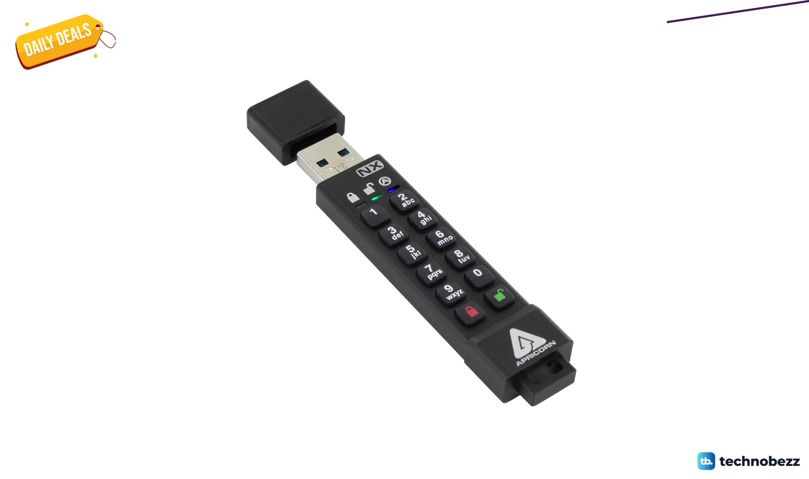 Apricorn Aegis Secure Key 3 NX 256-Bit drops to $516 on Amazon