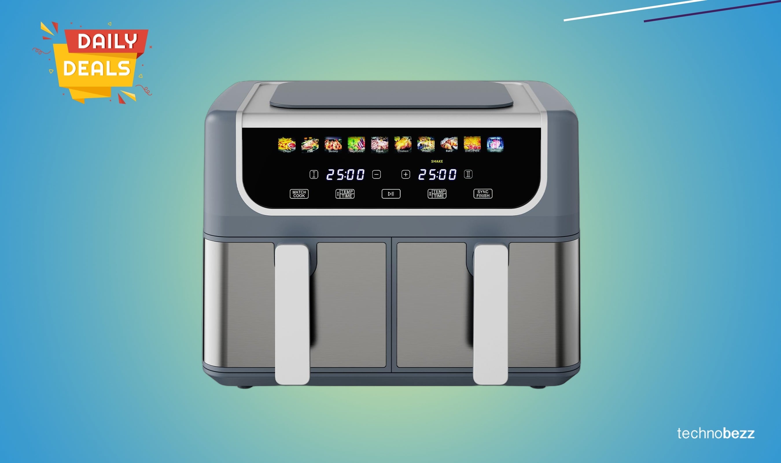 NEWBULIG Dual Air Fryer drops to $69.99 on Amazon