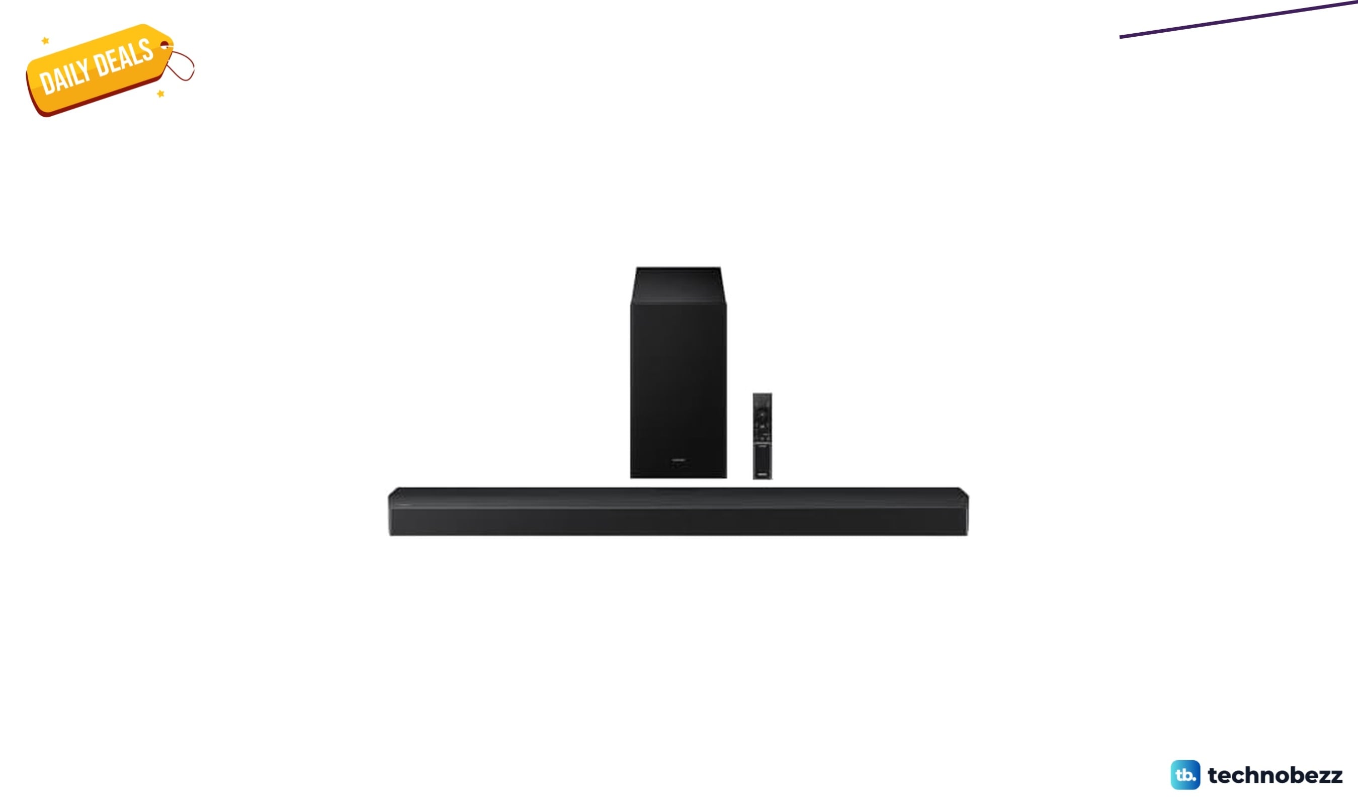 Woot offers the Samsung B-Series Soundbar HW-B750F for $297.99