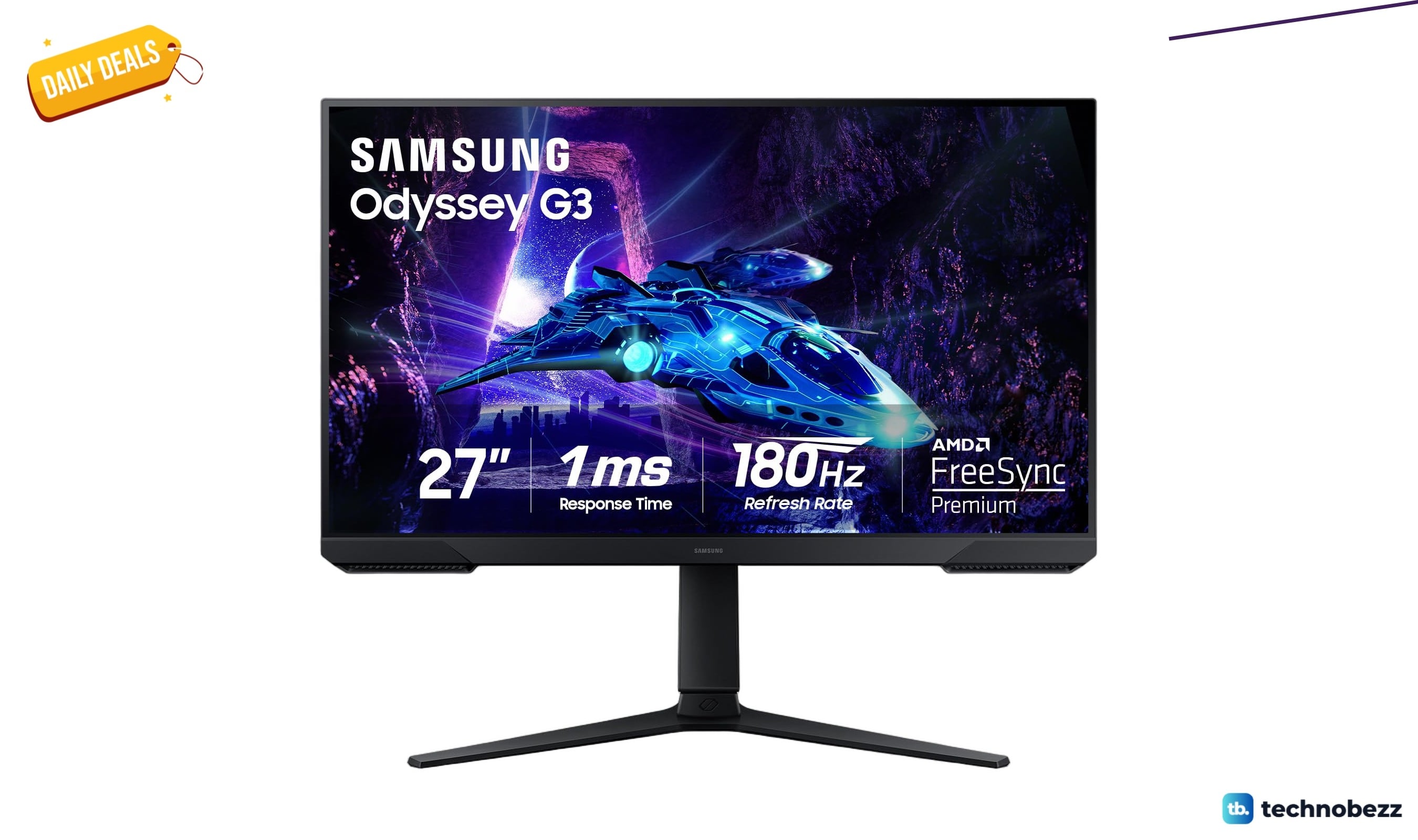 Samsung Odyssey G3 FHD Gaming Monitor drops to $189.98 on Amazon