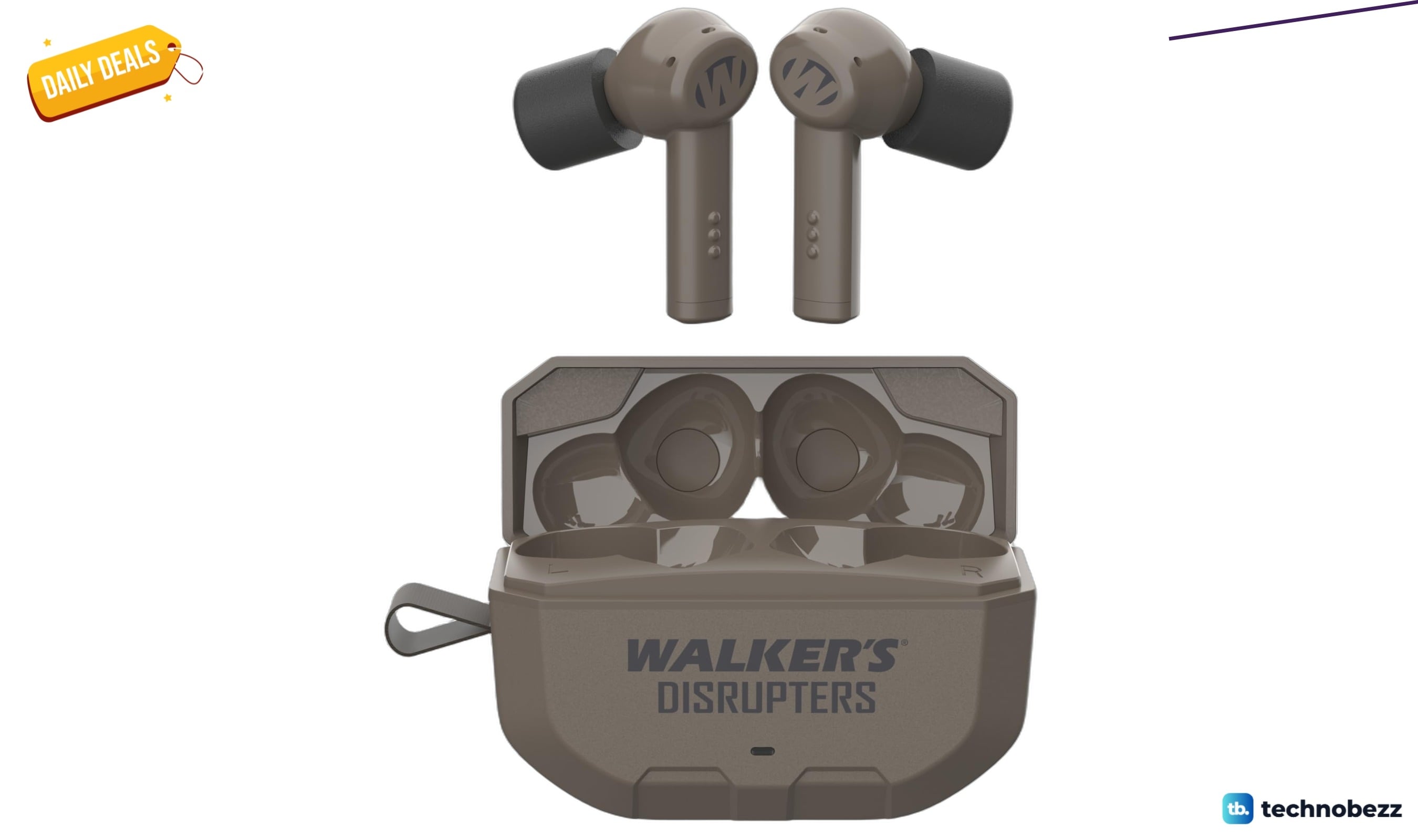Walker's Disrupter Bluetooth Earbuds now available for $212.30