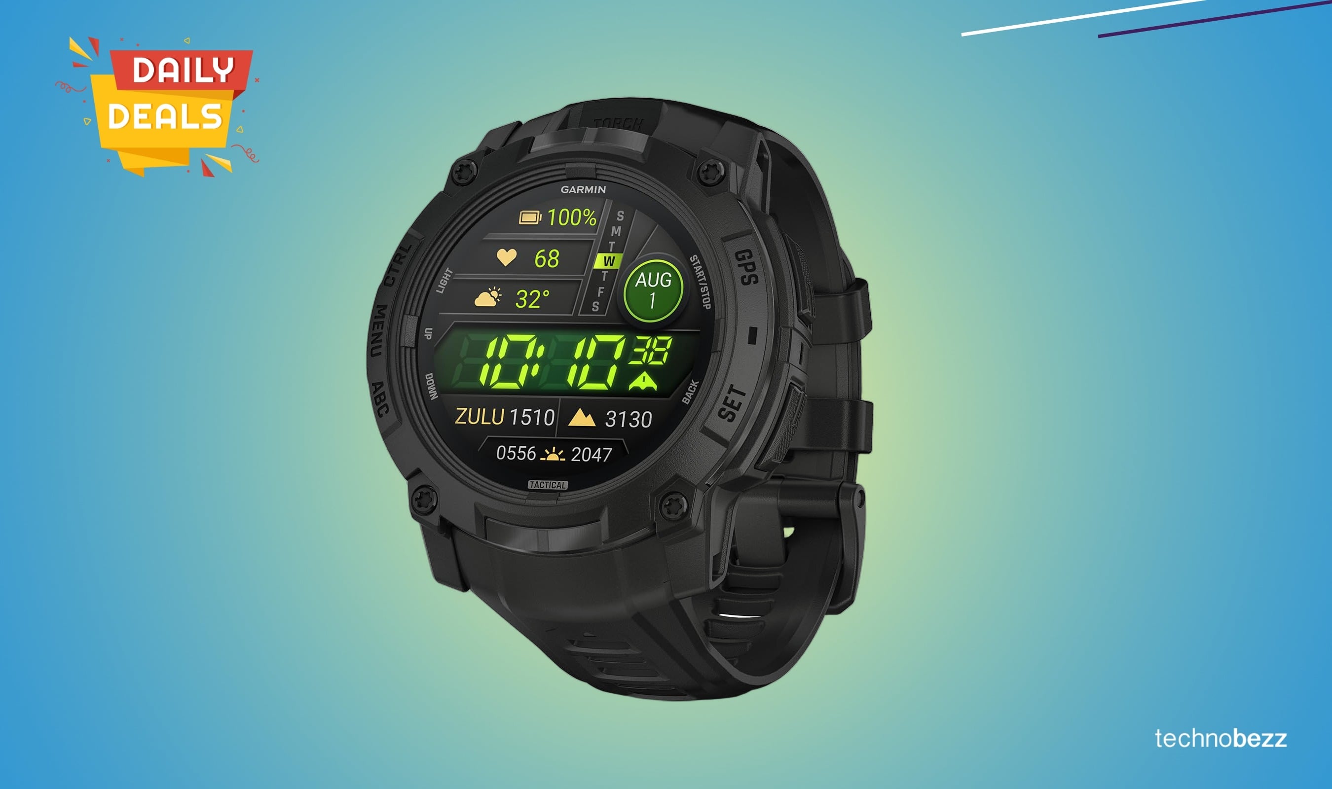 Garmin Instinct 3 Tactical Edition smartwatch drops to $549.99