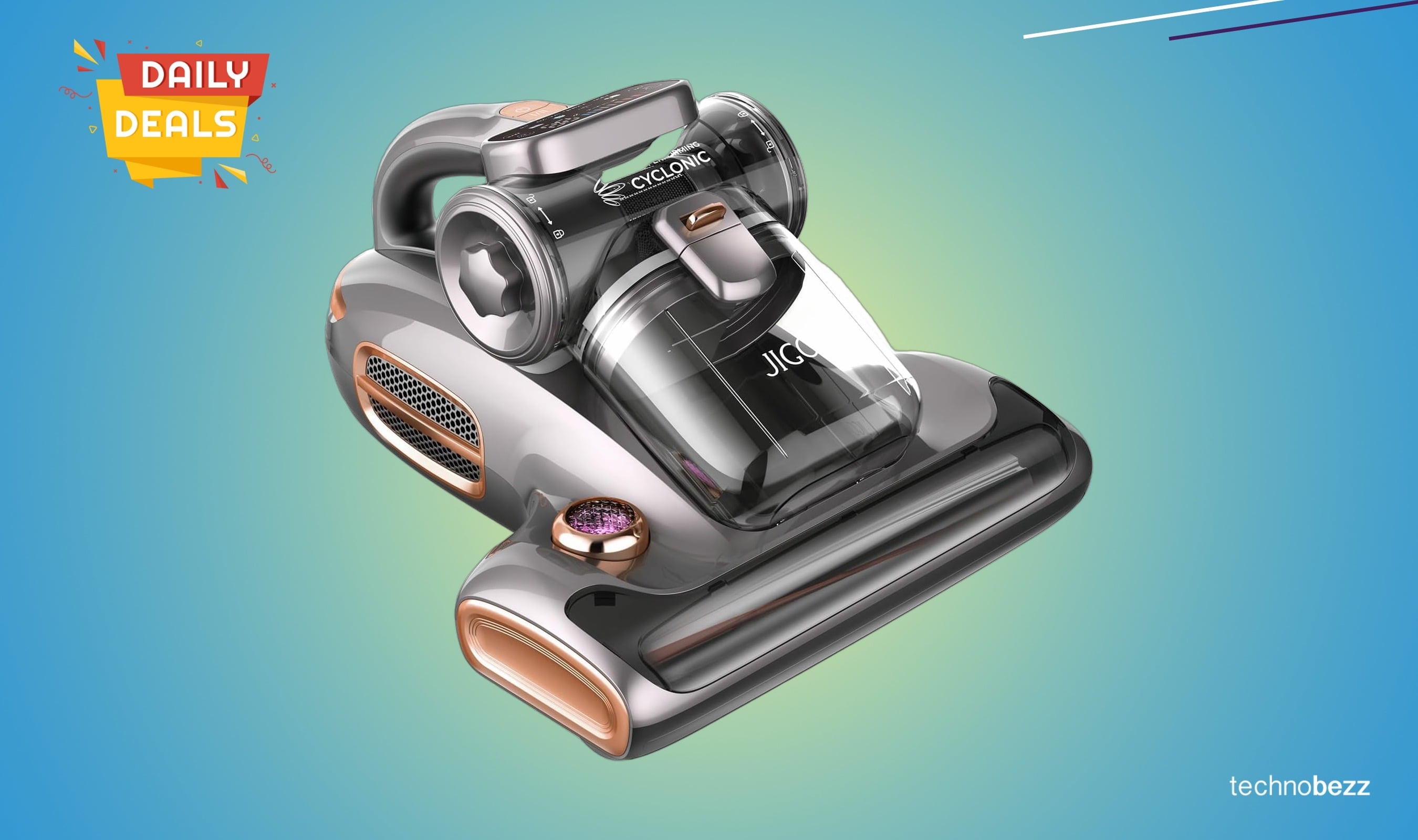 JIGOO T600 Bed Vacuum Cleaner drops to $169.99