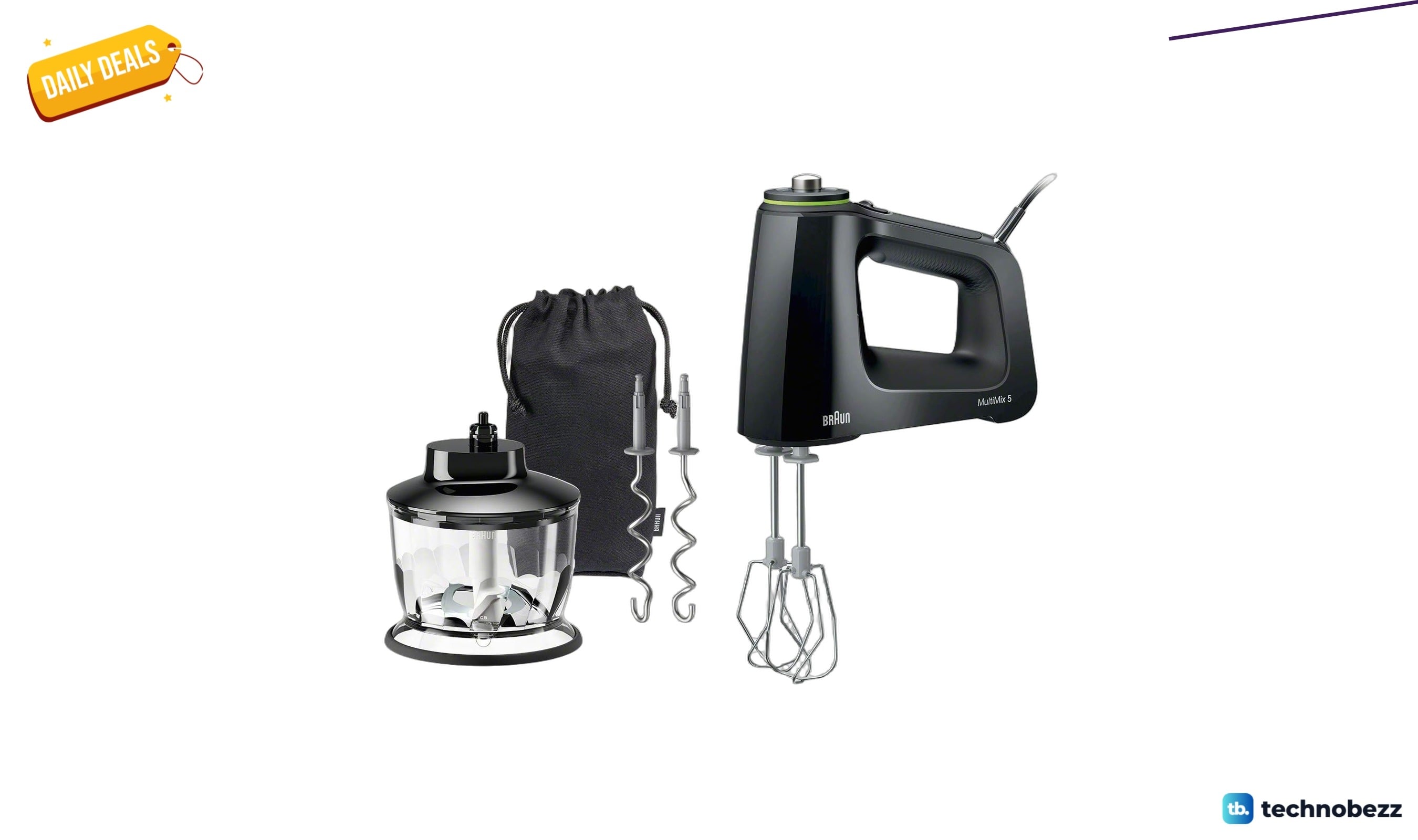 Braun MultiMix 5 Hand Mixer with 350W motor drops to $79.95 at Amazon