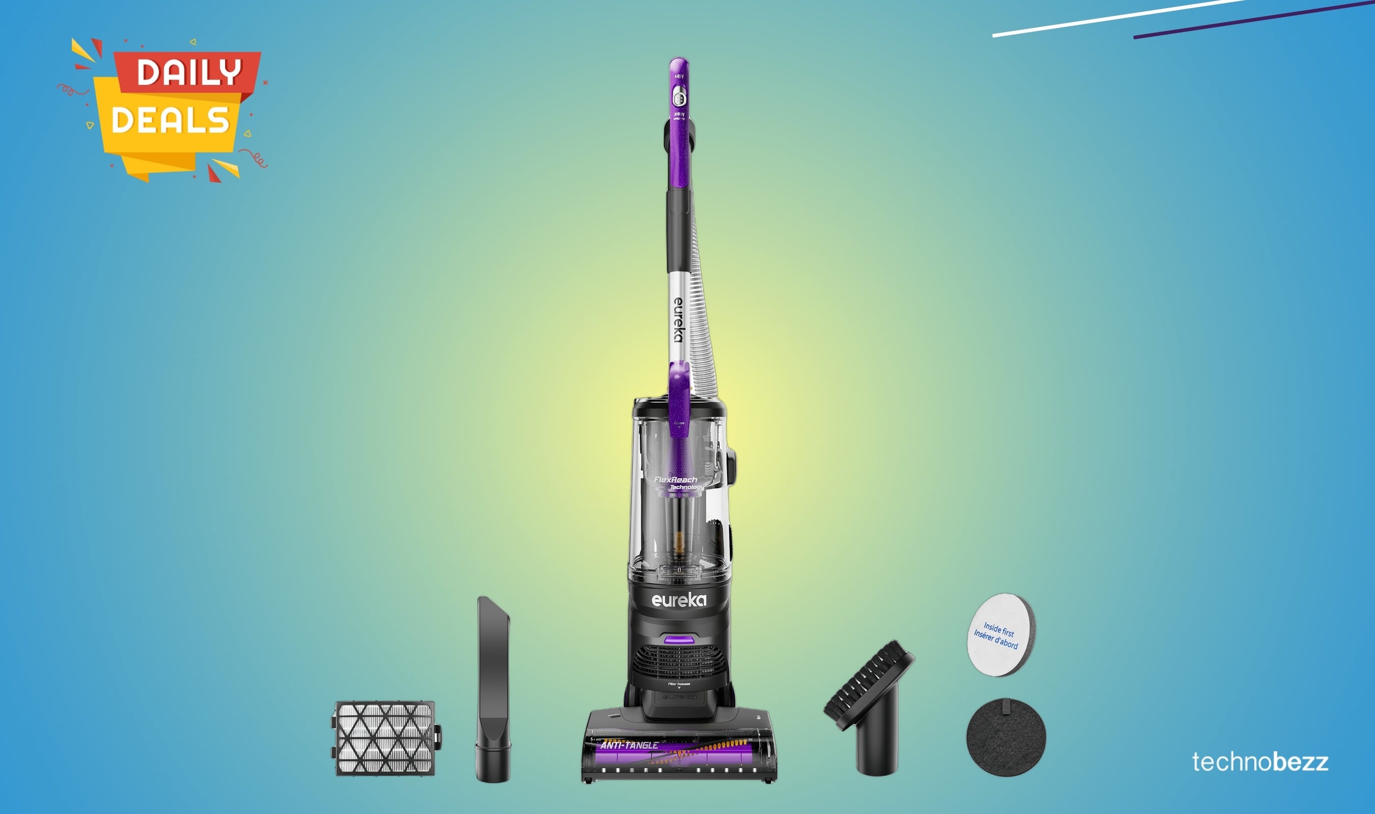 Eureka FlexReach Upright Vacuum Drops to $135.92 on Amazon