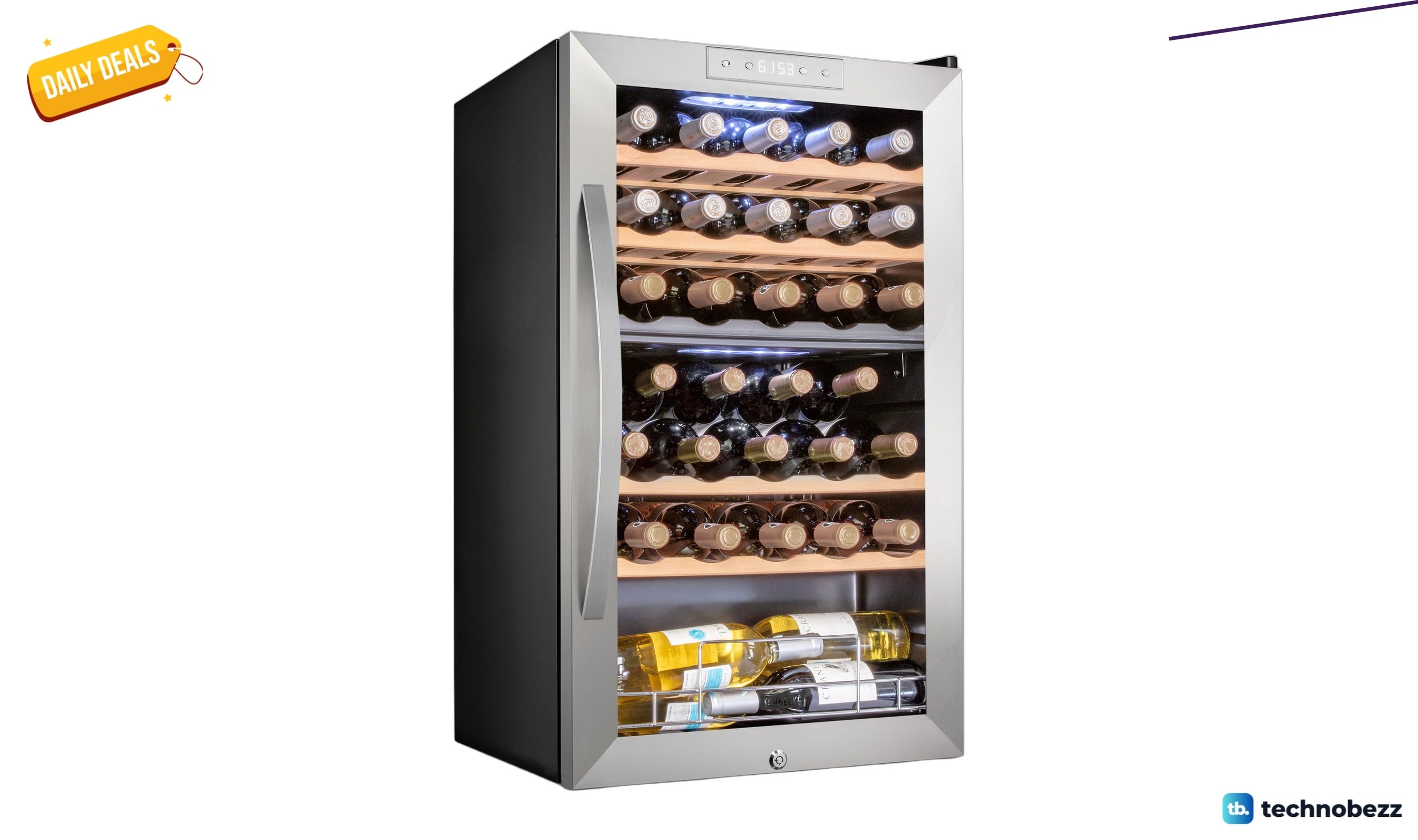 SCHMÉCKÉ 33 Bottle Dual Zone Wine Cooler drops to $419.99 on Amazon